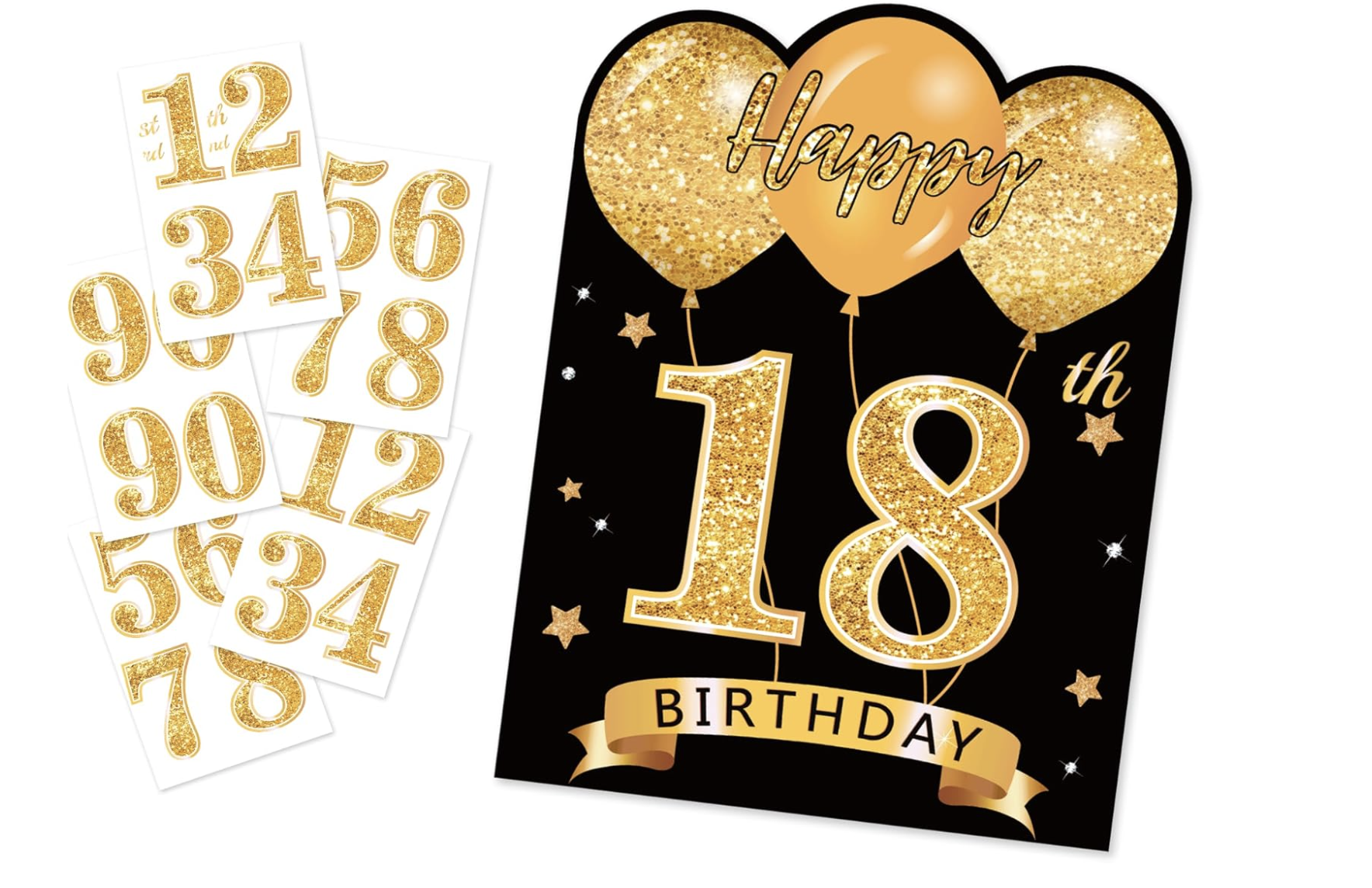 birthday yard sign